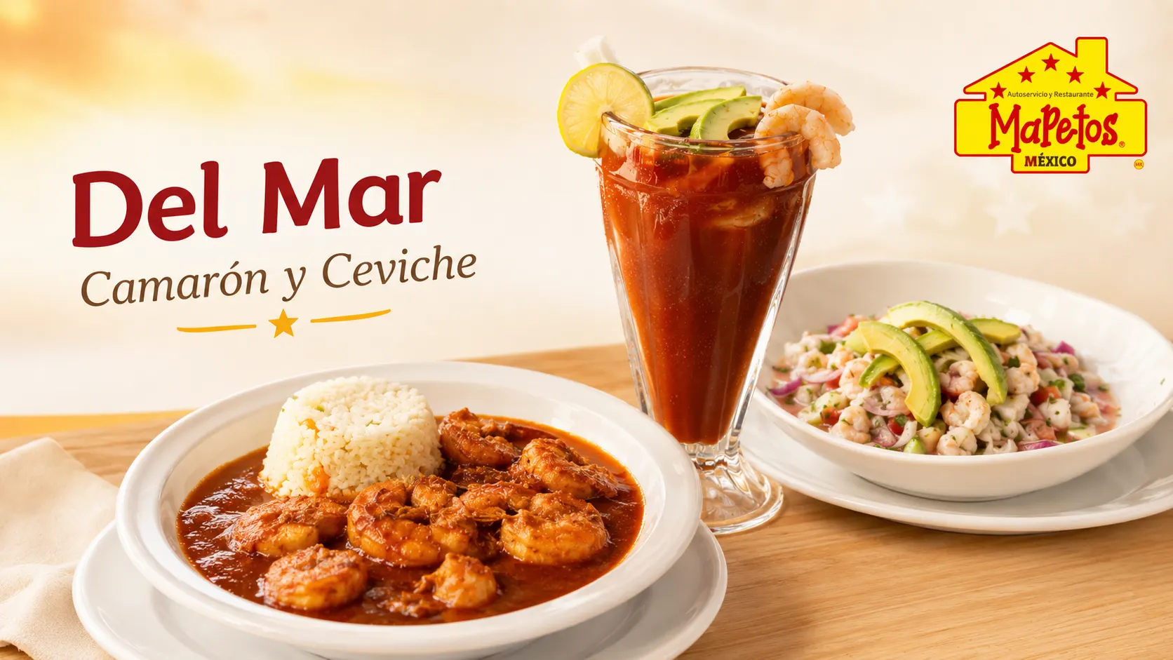 Del Mar: Camarón y Ceviche